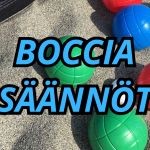Boccia säännöt