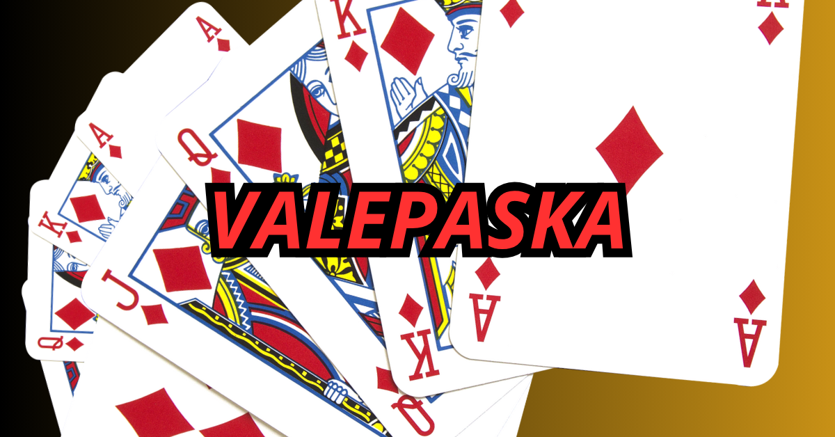Valepaska korttipeli säännöt