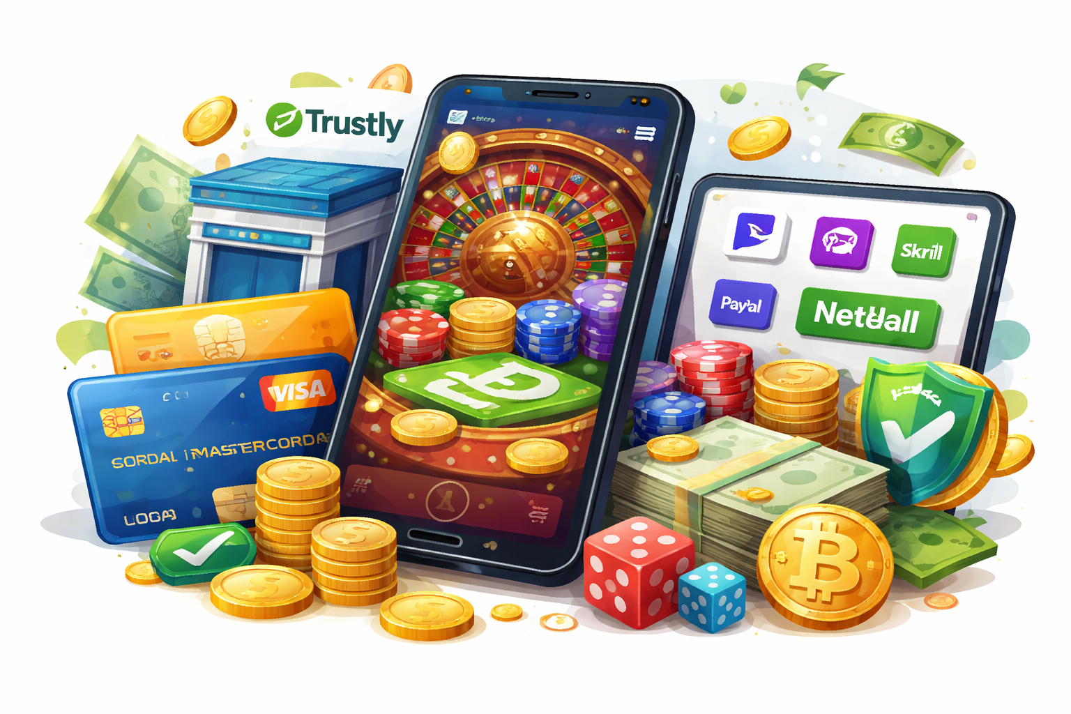 Miten nettikasinon rahansiirtovälineet toimivat?